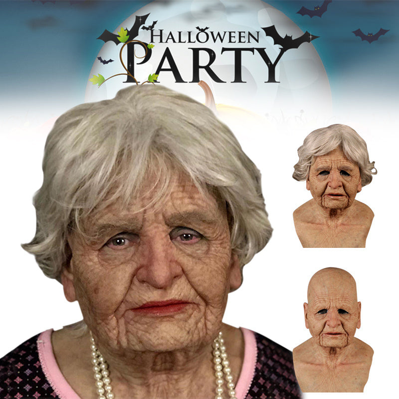 Latex headgear for the elderly