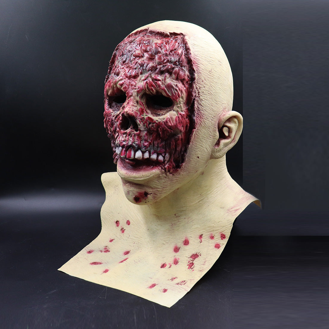Scary Skull Latex Headgear
