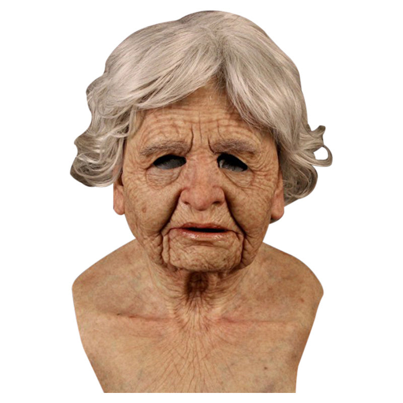 Latex headgear for the elderly
