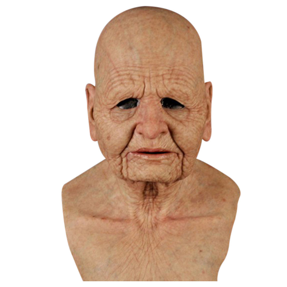 Latex headgear for the elderly