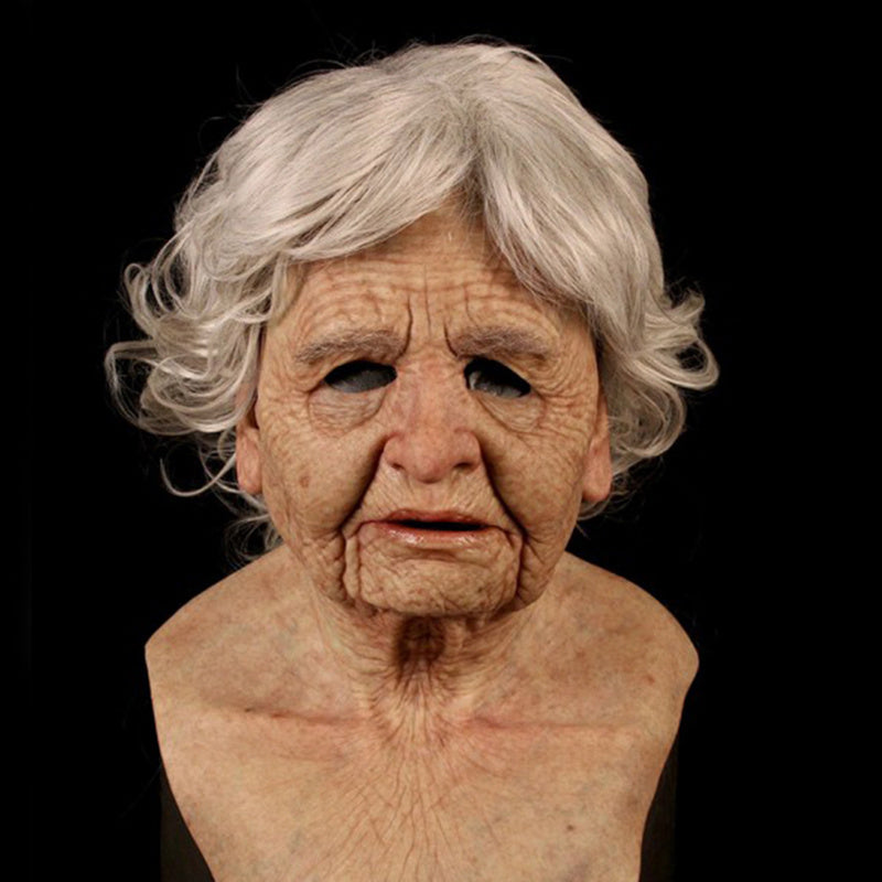 Latex headgear for the elderly