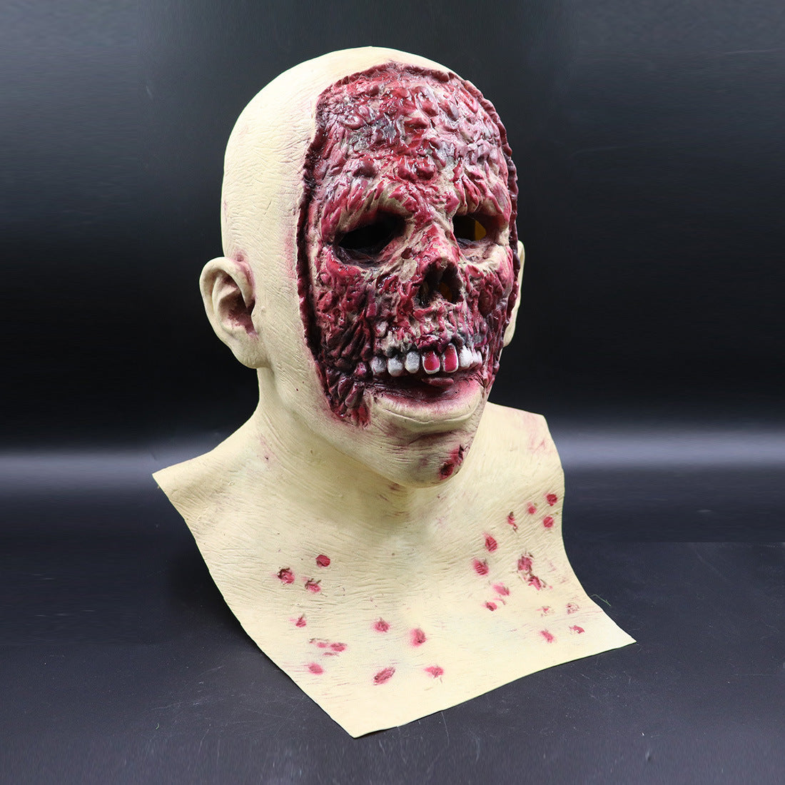 Scary Skull Latex Headgear
