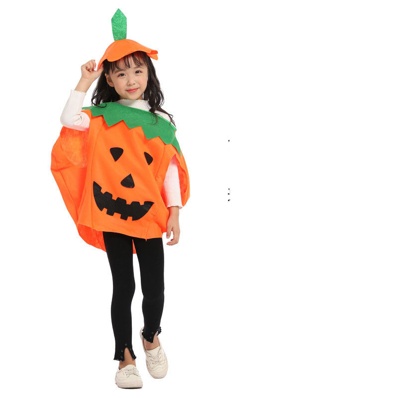 Halloween Costume Child Pumpkin Festival Props