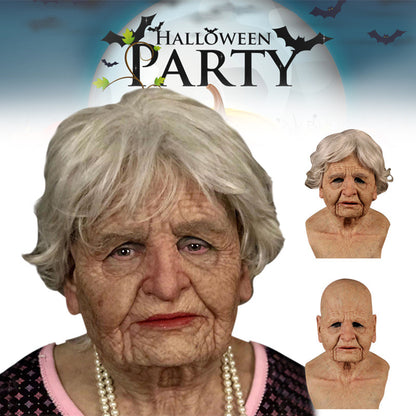 Latex headgear for the elderly