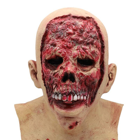Scary Skull Latex Headgear